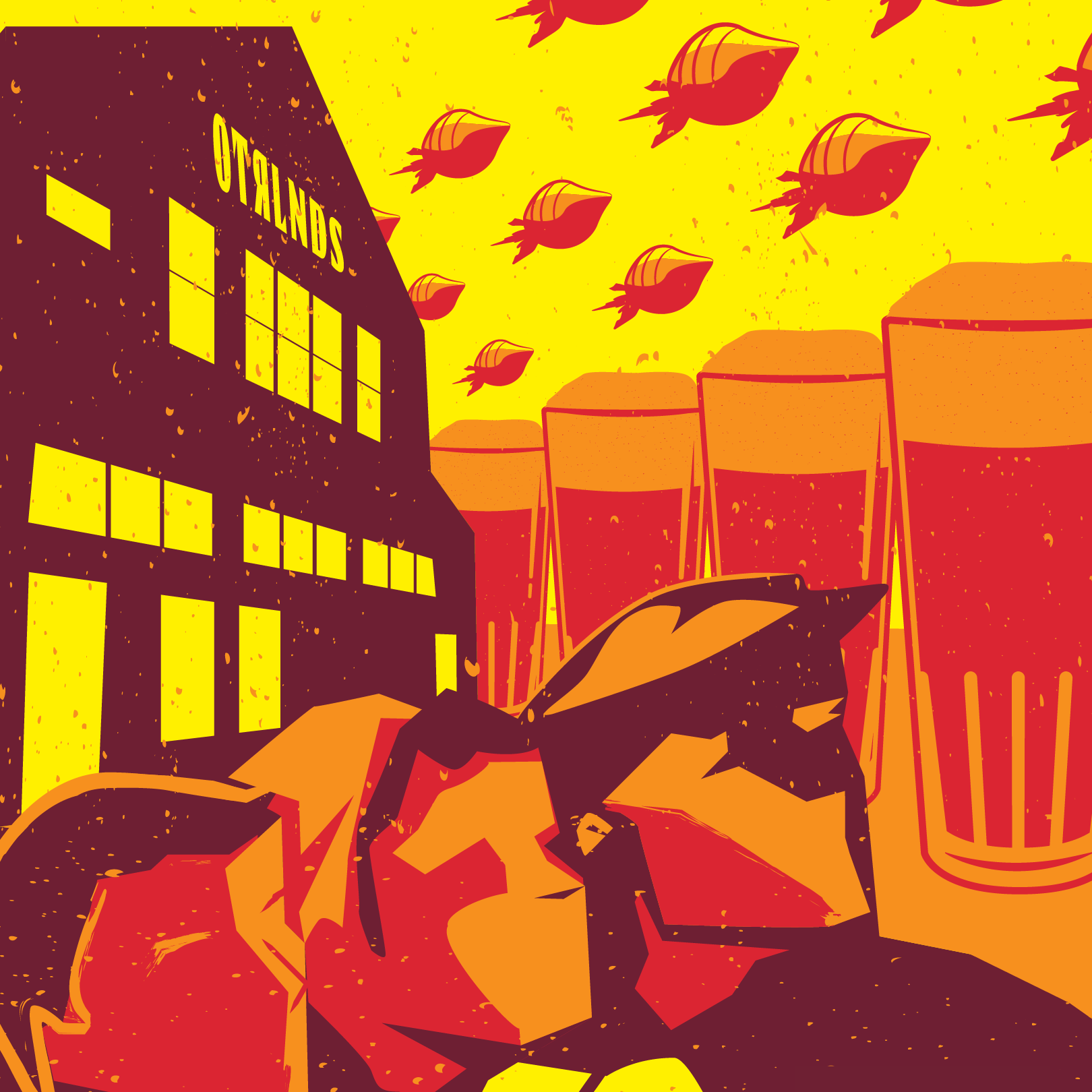 Otherlands Beer T-Shirt Design