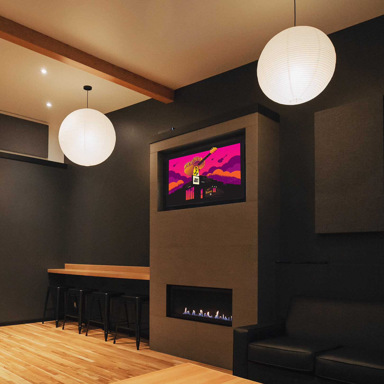 Juxt Taphouse Event Posters - Music with Friends