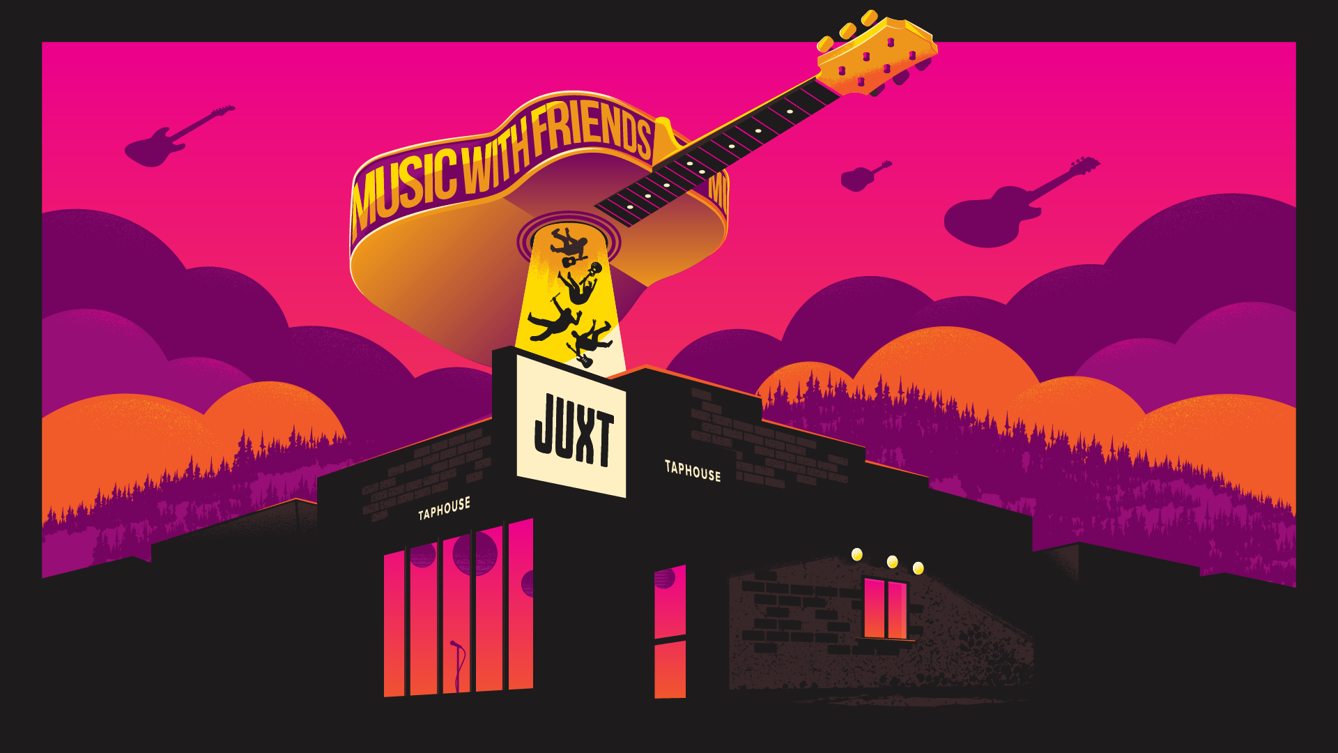 Juxt Taphouse Poster Design